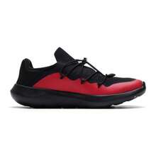 Under Armour UA U Easy Step 男女通用休闲运动鞋，舒适日常及户外运动鞋 6007578-002 - 黑色/紅色 - 查看 2