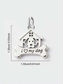 1 chiếc vòng tay DIY hình trái tim bằng bạc 925, món quà tinh tế, vật dụng cần thiết cho học sinh khi trở lại trường, trang sức học sinh giá cả phải chăng. - Kiểu 3 - Xem 5
