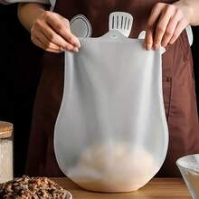 Túi nhào bột bằng silicon, túi trộn bột đa năng dùng trong nhà bếp, làm bánh mì, bánh ngọt, pizza. - Nhiều màu - Xem 12