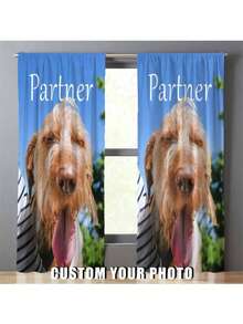 1pc Rèm cửa tùy chỉnh, Rèm cửa cá nhân hóa, Rèm cửa in ảnh, Quà tặng sinh nhật, Quà tặng trang trí nhà cửa cá nhân hóa - Nhiều màu - Xem 10