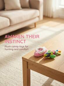 1pc Interactive Realistic Bird Cat Toy | Lifelike Chirping Sound, Soft Feathers, Handmade Flying Design, Single Cat Hunting Fun, Suitable For All Cat Breeds, No Battery Required - Multicolor - View 7