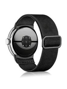 Dây đeo nylon co giãn tương thích với đồng hồ 4/3/2/1, kích thước 41mm 45mm - Chốt kim loại được nâng cấp - Dây đeo thể thao co giãn, thoáng khí, có thể điều chỉnh cho cả nam và nữ. - Kiểu vải chéo - Xem 17