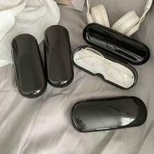 米色眼镜收纳盒，便携式简约眼镜盒，防尘盒 - 彩色 - 查看 9