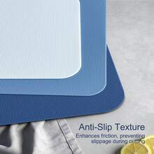 3-Piece Set: Flexible Cutting Mats / Cutting Board Set - Designed For Kitchen Prep, Chopping, Slicing, And Dicing (Fruits, Vegetables, & Meats). Sizes: Small, Medium, & Large. Easy To Clean. A Kitchen Essential - Made Of PP Material. - View 8