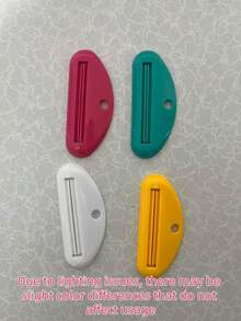 Manual Plastic Toothpaste Squeezer, Vertical Bathroom Dispenser For Toothpaste, Face Wash, Hand Cream, No Electricity Needed, Home Bathroom Decor, Autumn, Back To School Decor - Multicolor - View 8
