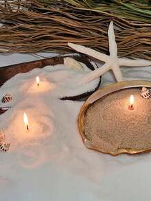 [DIY Candle Making Kit] 20 Wicks DIY Candle Making Kit - 300g/700g Pearled Wax Sand Set, Residue-Free & No Electricity Needed For Crafting Homemade Candles, Candle Making Supplies - A - View 4
