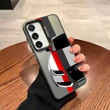 Funda para Teléfono A-Audi para Samsung Galaxy S25 S24 S23 Ultra S22 Plus S20 A55, Carcasa Protectora a Prueba de Golpes IMD - ZIS6 - Ver 8