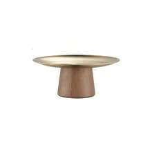 Khay đựng trái cây bằng thép không gỉ kiểu Pháp, giá đỡ cao cấp đựng đồ ăn nhẹ, kẹo, tráng miệng và trà cho phòng khách gia đình. - Vàng - Xem 18