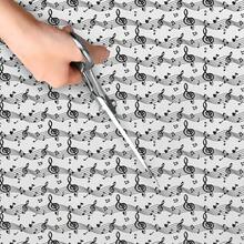 Music Notes Piano Series Quilting Fabric 100% Cotton Craft Fabrics DIY Handmade For Patchwork Craft - Default - View 6