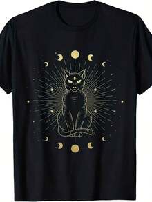 Capricorn Zodiac T-Shirt - Dusty Purple - View 1