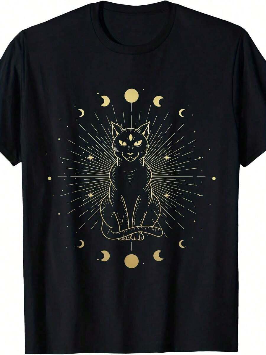 Capricorn Zodiac T-Shirt - Dusty Purple - View 1