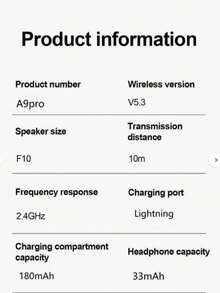 Nuevos auriculares inalámbricos 2026, cómodos para uso prolongado, con cancelación activa de ruido y ultra baja latencia para juegos y música - Ver 8