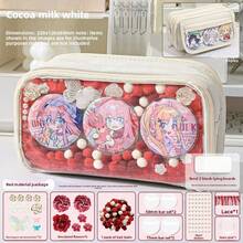 1 hộp đựng bút dung tích lớn, hộp bút kiểu Nhật tối giản, túi đựng đồ đa năng, túi đựng mỹ phẩm nữ, túi đựng đồ dùng vệ sinh cá nhân, túi đựng văn phòng phẩm học sinh, túi đựng bút chì, ba lô - Túi đựng đồ 13 lớp dung tích lớn - Xem 10