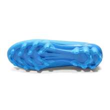 Adidas 男女款足球鞋 F50 LEAGUE 2G/3G AG 轻便舒适户外足球鞋 JQ1485 - 鐳射亮藍/亮黃螢光/亮晶藍 - 查看 9