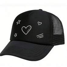 10 PCS  Unisex Sublimation Blank Mesh Baseball Cap Polyester Mesh Trucker Hat Bulk - 10 CHIẾC - Xem 4