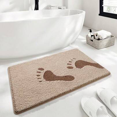 Thảm phòng tắm hoạt hình dễ thương, thảm tắm kiểu đại dương mềm mại nhiều màu sắc, thích hợp cho phòng tắm, nhà bếp, ngoài trời, trong nhà, hành lang, phòng ngủ, phòng khách, có thể giặt máy, đế chống trượt, thích hợp trang trí phòng ngủ và phòng tắm, trang trí phòng tắm ngày lễ, thảm trang trí, phụ kiện phòng tắm, bộ trang trí phòng, thảm trang trí ngoài trời.