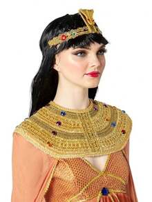 Phụ nữ thường đội băng đô Ai Cập đính hạt hình rắn và mặc trang phục Ai Cập cũng được trang trí bằng hạt cườm. Băng đô Ai Cập này phù hợp cho nhiều dịp khác nhau, chẳng hạn như các bữa tiệc hóa trang Halloween, tiệc nhập vai, trò chơi sân khấu, tiệc theo chủ đề và các bữa tiệc, sự kiện nổi tiếng khác liên quan đến Ai Cập. - Vàng - Xem 6