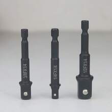 6/10pcs Pneumatic Universal Joint Connector Set, Including Large Air Gun, Medium, Large And Small Sleeve Connectors, 3/4" Small Sleeve, Square Head And Adapter - A - View 6