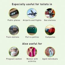 5/10/30pcs Disposable Female Standing Urinal Cup For Pregnant Women, Outdoor Travel Standing Urinal Funnel - Multicolor - View 4