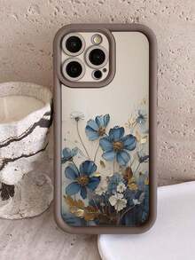 1 pieza de funda para teléfono resistente al agua, a los golpes y a los arañazos con diseño de flores en acuarela, compatible con iPhone 11 Pro Max/12 Pro Max/13 Pro Max/14 Pro Max/15 Pro Max/16 Plus/16 Pro Max/16E, Galaxy A55/A15/S24 Ultra, S25 Ultra, Redmi, OPPO/Realme, VIVO, Infinix, Honor, One Plus, teléfonos móviles, bolsos, accesorios para móviles, fundas para teléfonos, decoración de interiores, accesorios, fundas transparentes para teléfonos, verano, correas para teléfonos, fundas para teléfonos de hombre, fundas negras para teléfonos, fundas rosas para teléfonos, funda para móvil para hombre, funda para móvil para mujer, protección para teléfonos móviles, accesorios de playa, regalos de fresa, fundas protectoras para teléfonos. - Estilo (1 pieza) - Ver 6