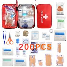 Portable First-Aid Kit, Containing Safety Pins And Tools, Suitable For Home, Car, Camping And Hiking. - View 10