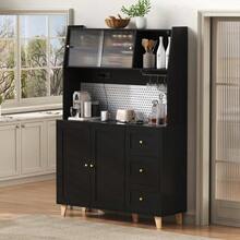 Buffets & Sideboards - Black + MDF - View 5