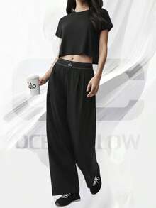 Suit Up Trouser (Regular) - Black - View 2