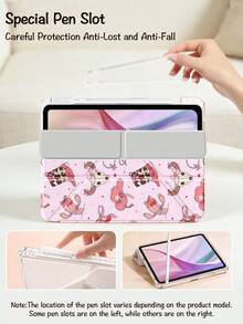 Ayotu 粉色靴子和骷髅西部背景图案翻盖保护套，兼容 iPad A16、iPad Air 8 (M4) 2026 (11 英寸)、iPad Air 8 (M4) 2026 (13 英寸)、iPad Pro 13 12.9 英寸/11 英寸、iPad Air 11 英寸/13 英寸、iPad mini、iPad Air 11 英寸、Kindle（第 11 代，2024 年发布）、Kindle Paperwhite 第 12 代（2024 年发布）。 - 彩色 - 查看 6