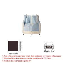 SANMOSPIN 1 vỏ gối sofa mùa hè mát mẻ, chất liệu lụa, kiểu dáng tối giản hiện đại, có thể giặt máy, phù hợp với sofa 1-4 chỗ ngồi trong phòng ngủ, phòng khách, phòng học, văn phòng. - nhiều màu - Xem 29
