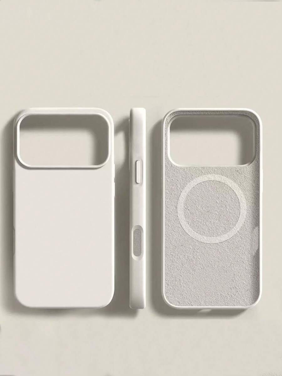 1 件装，极简液态硅胶磁吸式无线充电保护壳，适用于 17、 17 Pro Max、 16 Pro Max、 15 Pro、 14、 13、12、11。适合作为情人节礼物、生日礼物、母亲节礼物、复活节礼物送给家人、朋友、姐妹、男友。 - 古董白 - 查看 1
