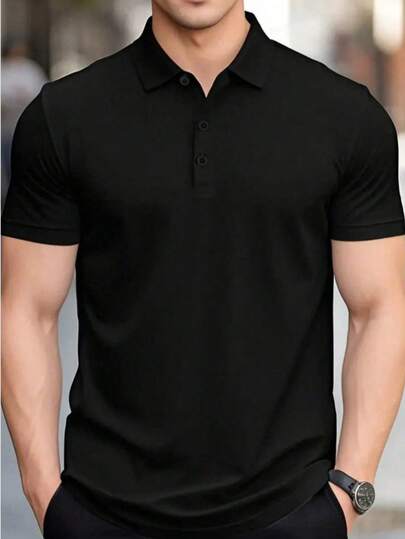 Hombre002Polo masculino liso sin diseños, envío desde México, modelo versátil para festividades y días especiales, resistente al desgaste prolongado, ajuste confortable durante todo el día, fácil de combinar con cualquier prenda, ideal para uso diario, paseos y actividades al aire libre
