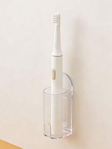 1/2pcs Electric Toothbrush Holder, Wall Mounted Bathroom Electric Toothbrush Rack, Self-Adhesive Electric Toothbrush Storage Organizer To Save Space - Multicolor - View 13