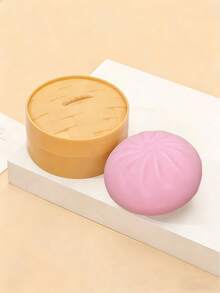 Stress Relief Toy - A Handheld Desktop Toy That Can Effectively Relieve Anxiety. Soft And Fluffy, With Strong Elasticity, It Can Quickly Recover Its Bun Shape After Being Compressed. Suitable As Classroom Rewards, Party Favors, And Holiday Gifts! - Multicolor - View 14