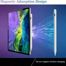 Bút cảm ứng tương thích với điện thoại thông minh và máy tính bảng IOS/Android - Độ nhạy nghiêng và khả năng chống chạm lòng bàn tay, bao gồm ngòi thay thế và cáp sạc, tương thích với iPad 6/7/8/9/10, Pro 11"/12.9"/M4, Air 3/4/5/M2 - Nhiều màu - Xem 5