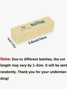 2pcs Soft Butter Stick Squishy Toys - Slow Rising Soft Cheese Sticks, Practical Joke Gifts, Stress Relief Toys, Perfect For Holidays, Birthdays And Parties - A - View 11