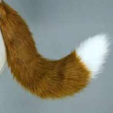 1pc New Cat Tail Set, Suitable For Masquerade Party, Performance, Cosplay Cat Girl Accessories, Tail With Tie, Suitable For Masquerade Party, Stage Performance, Halloween Costume Fall Halloween Accessories - 全新多色 - 查看 9
