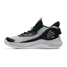 Under Armour Unisex Basketball Shoes CURRY 3Z7 Outdoor Casual Comfortable Basketball Shoes 3026622-002 - Black/white - View 1