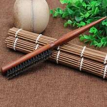 猪鬃造型梳，尖尾梳，专业沙龙梳，适用于长卷发、浓密卷发、波浪发和干枯受损发质，减少头发断裂 - 彩色 - 查看 5