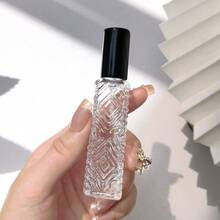 时尚热销苦瓜造型扁平菱形玻璃香水瓶，化妆品补充装便携式样品喷雾瓶，容量10ml/12ml/15ml香水空瓶，高端玻璃便携旅行空瓶，多功能补充装瓶 - A - 查看 11