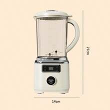 Portable USB Rechargeable Blender - Easy To Clean, With Digital Display, Stainless Steel Blades - Suitable For Home, Office, Travel Use, Battery Capacity: 1500mAh - Multicolor - View 7