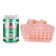 1 pieza Soporte ajustable para esponja de fregadero con clip, Cesta colgante de drenaje de cocina, Organizador de utensilios de cocina - Multicolor - Ver 12