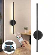 1/2pcs Remote Control Rechargeable Wall Lamp (Including Rechargeable RGB Bulb), Bedside Lamp, Ceiling Light, Night Light, Decorative Lighting, Suitable For Bedroom, Living Room, Corridor, Bathroom, Kitchen And Wardrobe Lighting, Christmas Home Decor - Multicolor - View 15