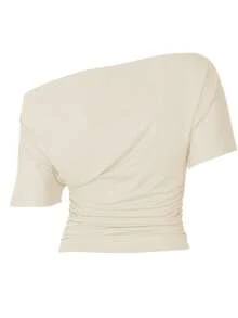 Women's Casual Solid Color Top, Suitable For Spring/Summer, Daily Wear And Vacation - Apricot - View 7