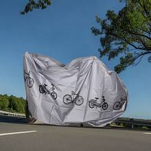 1pc All-Weather Bicycle Cover, Compatible With Most Bicycles, Provides All-Weather Protection, UV Resistant, Protection From Sun, Dust, And; Ideal Gift For Students, Commuters, And Cycling Enthusiasts, Sunshade, Year-Round Coverage, [Holiday Gift For Wife And Mother] Style And Colorent Randomly - Multicolor - View 7