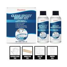 Keo Epoxy trong suốt tự làm, bộ AB, trang sức DIY thủ công, không mùi, khô nhanh, keo nhựa pha lê, keo nhựa epoxy, keo cứng AB độ trong suốt cao, vật liệu DIY thủ công, làm mẫu vật, bộ khuôn nhựa - Tự làm nhựa epoxy trong suốt - Xem 13