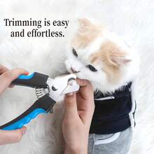 Pet Dog & Cat Nail Clippers And Nail File, Nail Trimmer For Cats And Small Dogs With Lock Protection - View 2