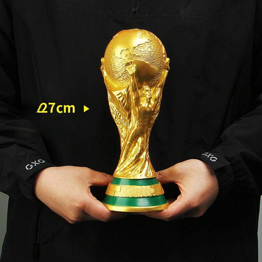 2026 USA-Canada-Mexico World Cup Trophy,  Cup Football Trophy Model,  Cup Bar - 27 Cao cấp rỗng, hoàn thiện mờ - Xem 1