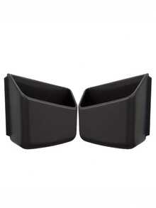 2pcs Fashionable Eyewear And Phone Car Organizer - Anti-Slip Double-Layer Design, Fits Suvs, Sedans, And Trucks - Minimalist Style, All Seasons - A - View 4