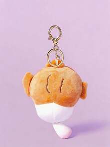 POKOJA LAND 毛绒猫屋钥匙扣，可爱娃娃吊坠包饰钥匙扣配件，毛绒钥匙扣，钥匙扣毛绒，毛绒 - 彩色 - 查看 7