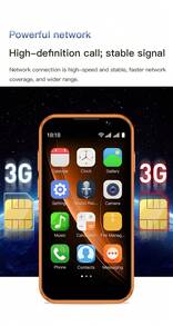 SOYES El smartphone XS18 Pro 3G es un dispositivo mini elegante y ultraligero con memoria ampliable, una pantalla HD de 3,0 pulgadas, un procesador multinúcleo, reconocimiento facial y una batería de gran capacidad de 900 mAh. - Multicolor - Ver 11